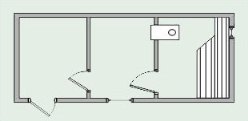 Тип готовой бани №3